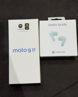 Motorola g17 e auricolari moto buds
