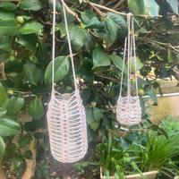 Set lanterne crochet ecru’