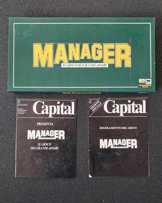 Manager gioco da tavolo anni '70/'80