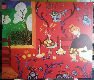 Grande stampa su tela "La stanza rossa" Matisse