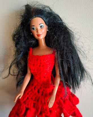 Bambola Barbie originale anni 90 vestito a m