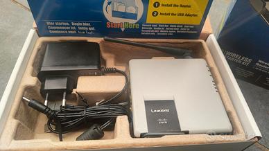 Linksys WRT54GC - Router Wireless - Switch a 4 Por