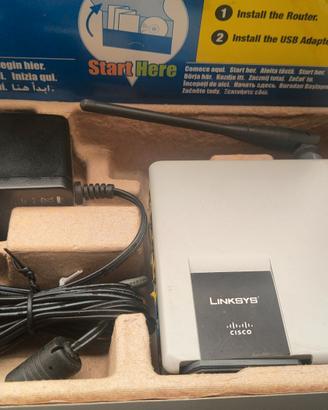 Linksys WRT54GC - Router Wireless - Switch a 4 Por