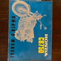 Libretto Honda CB750