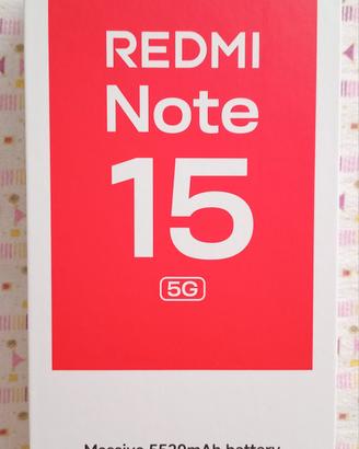 Xiaomi Redmi Note15 5G 8/256GB Black

