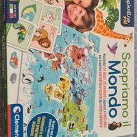 gioco puzzle scopriamo il mondo clementoni 