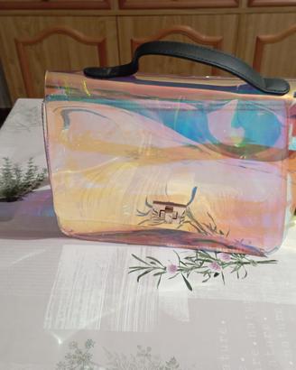 borsa iridescente 