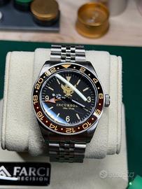 Orologio incursore GMT master custom mod Rolex 