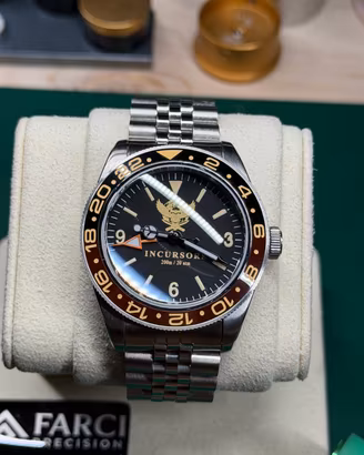 Orologio incursore GMT master custom mod Rolex 