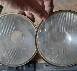 COPPIA Fanali anteriori FIAT 124 faro siem 6674