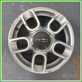 Cerchio Singolo in Lega Fiat 500 2 Serie 15