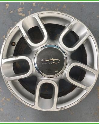 Cerchio Singolo in Lega Fiat 500 2 Serie 15