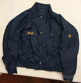 Belstaff giubbotto uomo corto tg XL blu navy