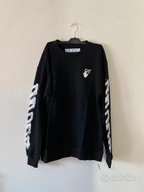 Felpa Off-White Spray Arrows Black