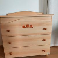 Mobile fasciatoio per bambini 