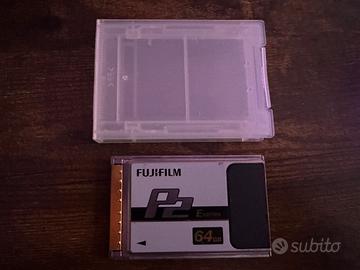 Fujifilm P2 64GB scheda videocamera pro P2 card