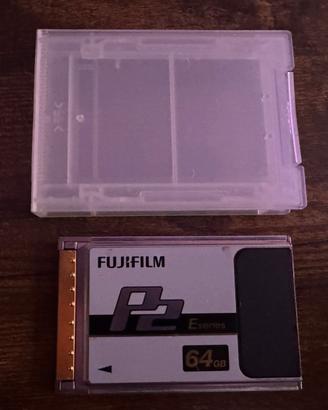 Fujifilm P2 64GB scheda videocamera pro P2 card