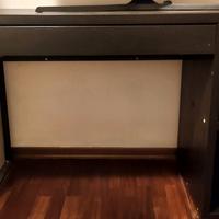 scrivania ikea nera modello Micke