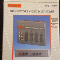 Connettore video multiscart, barra d registrazione
