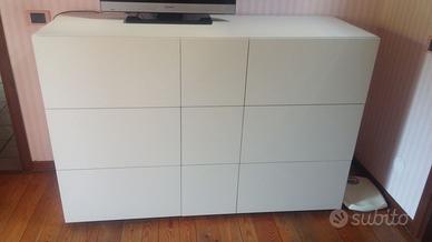 como comodini laccati gola alluminio push pull