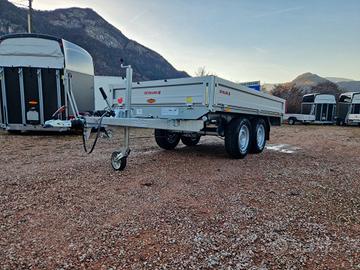 Carrello rimorchio auto doppio asse