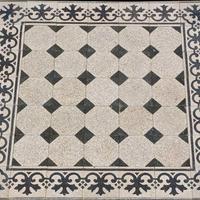 Rosoni in mattoni di graniglie d'epoca