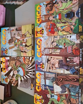 fumetti Zagor serie Cico a spasso nel tempo