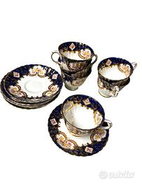 Servizio da 6 tazzine e piattini