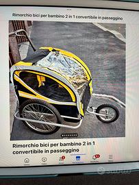 Rimorchio bici