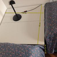 mobile d'angolo, testata letti