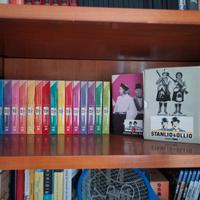 Videocassette VHS di Stanlio & Olio