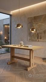Tavolo in legno massiccio (140x80cm)