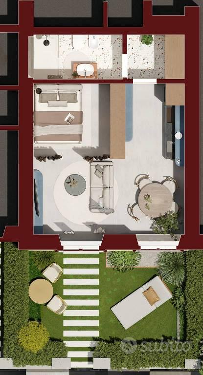 Appartamento di 46 m² con 1 locale a Duino-Aurisin - Vista 6