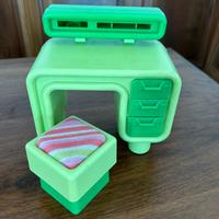 Barbie desk and seat Dream Forniture Collection