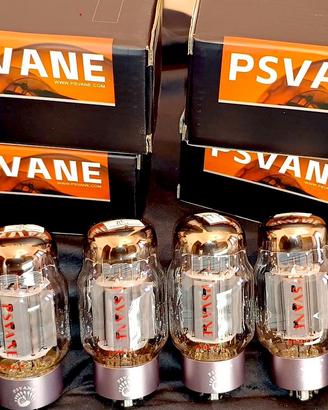 Quartetto Valvole PSVANE KT88 PT   Matched  NUOVE