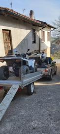 Carrello zincato