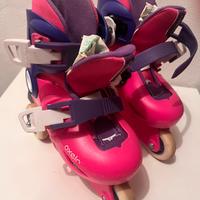 Roller bambina Decathlon + protezioni