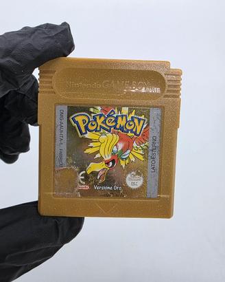 Pokemon Oro Game Boy gioco ITALIANO Originale con 