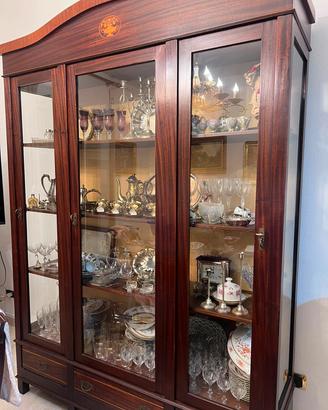 Cristalliera grande vintage anni 60 70 