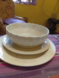 trittico piatti ed insalatiera 