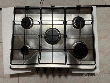 Rex Electrolux piano cottura a gas 5 fuochi PX75V