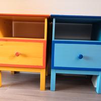 2 Comodini Ikea tarva bambini