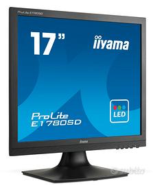 Monitor 17 pollici iiyama ProLite E1780SD-B1 NUOVO