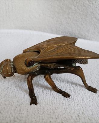 mosca in ottone vintage