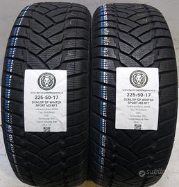 2 GOMME 225 50 17 DUNLOP A63906
