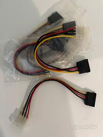 Cavo adattatore alimentazione MOLEX a SATA
