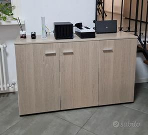 Mobile ufficio a 3 ante