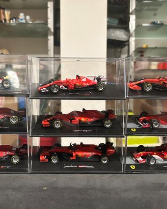 Lotto ferrari f1 scala 1/43