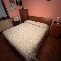 Letto matrimoniale contenitore.