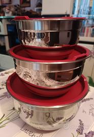 Set 3 bastardelle (ciotole da cucina) NUOVO Berti